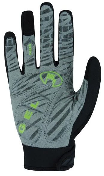 Roeckl Mori Langfinger MTB Fahrradhandschuh - Grey/green 4 Roeckl Mori Langfinger MTB Fahrradhandschuh - Grey/green – Bild 2