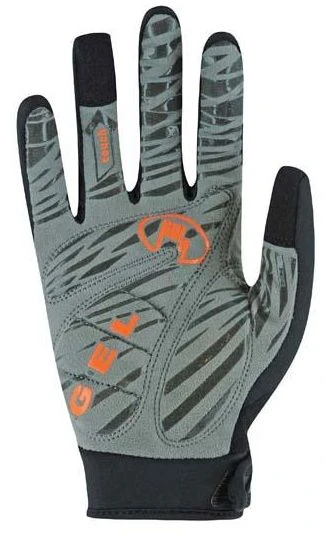 Roeckl Mori Langfinger MTB Fahrradhandschuh - Grey/fluo Orange 4 Roeckl Mori Langfinger MTB Fahrradhandschuh - Grey/fluo Orange – Bild 2