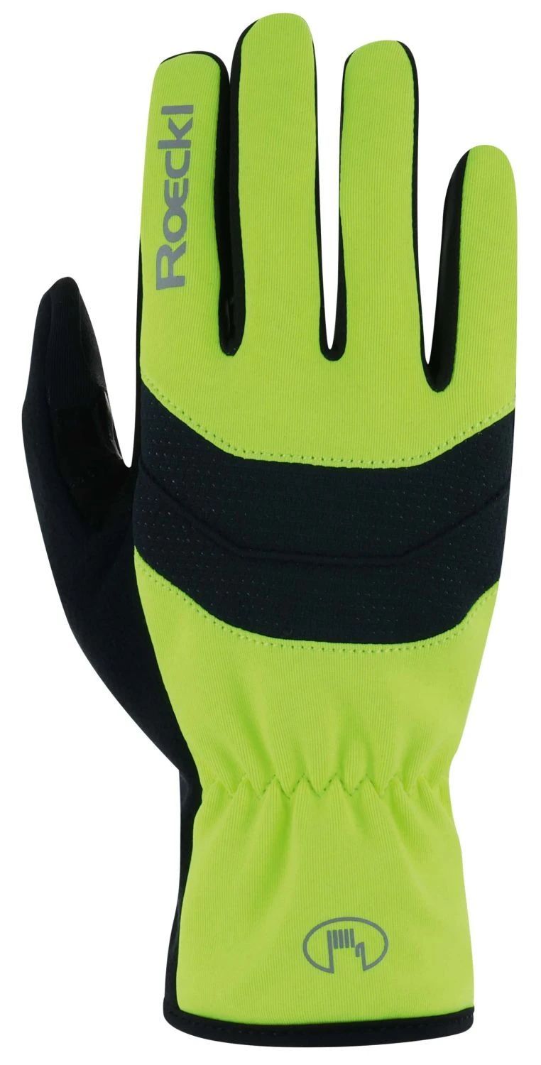 Roeckl Raiano Winter-Fahrradhandschuh - Black/fluo Yellow 3 Roeckl Raiano Winter-Fahrradhandschuh - Black/fluo Yellow