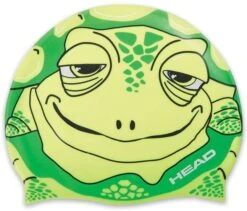 HEAD Meteor Kinder-Schwimmkappe - Lime Green