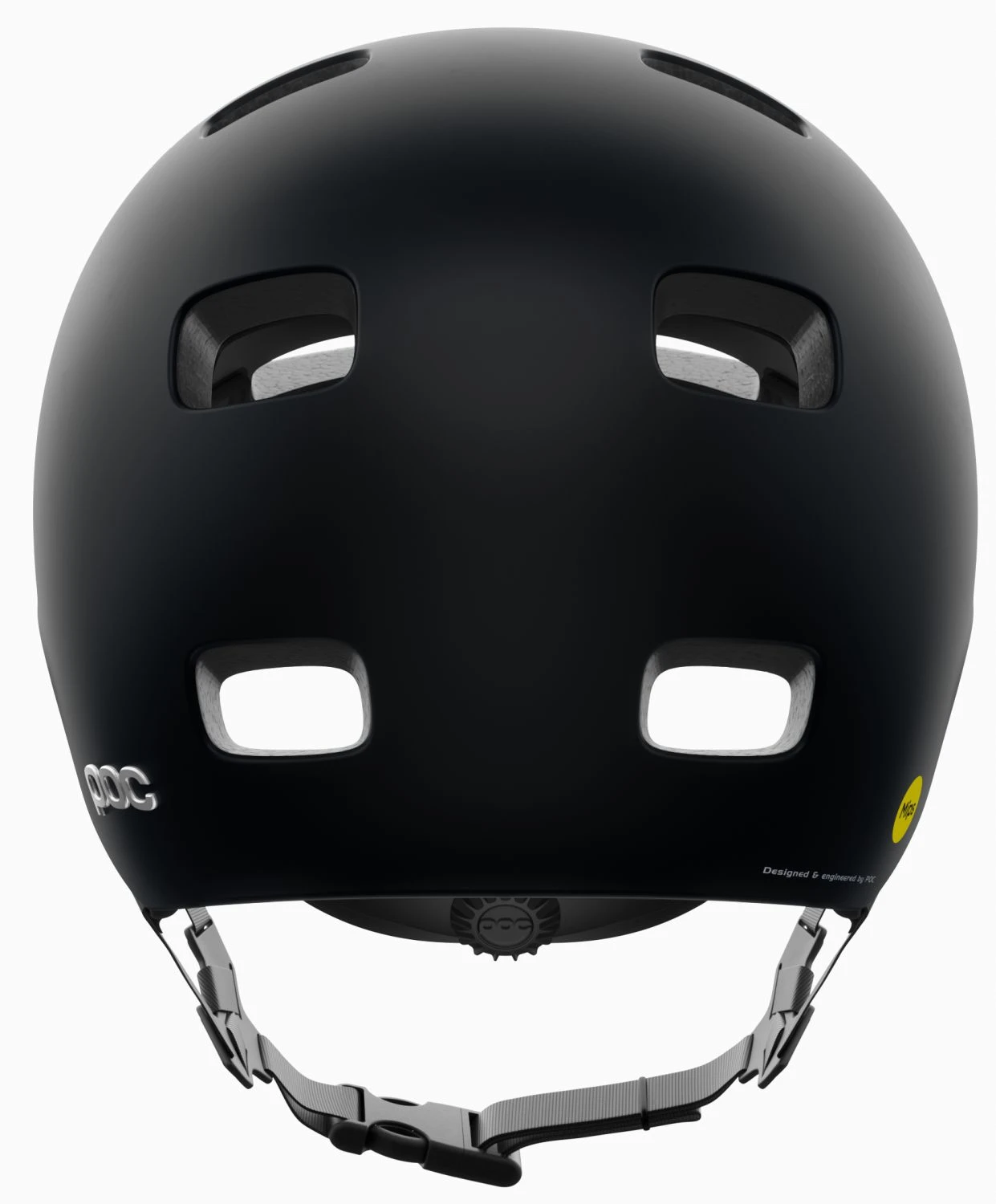 POC Crane MIPS Fahrradhelm - Uranium Black Matt 6 POC Crane MIPS Fahrradhelm - Uranium Black Matt – Bild 4