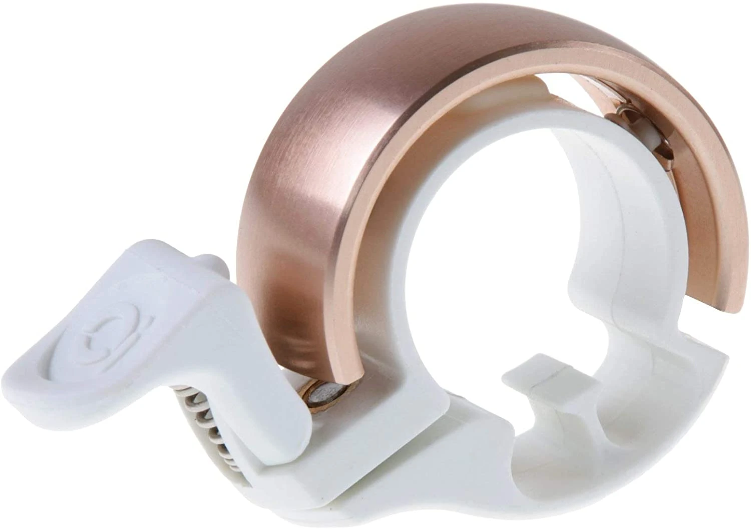 Knog Oi Classic Small Fahrradklingel, 22.2mm-white-brass 3 Knog Oi Classic Small Fahrradklingel, 22.2mm-white-brass