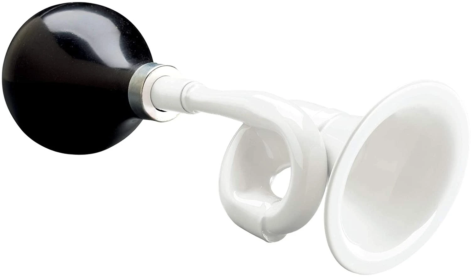 Electra Fahrrad-Hupe - Bugle Horn White 3 Electra Fahrrad-Hupe - Bugle Horn White