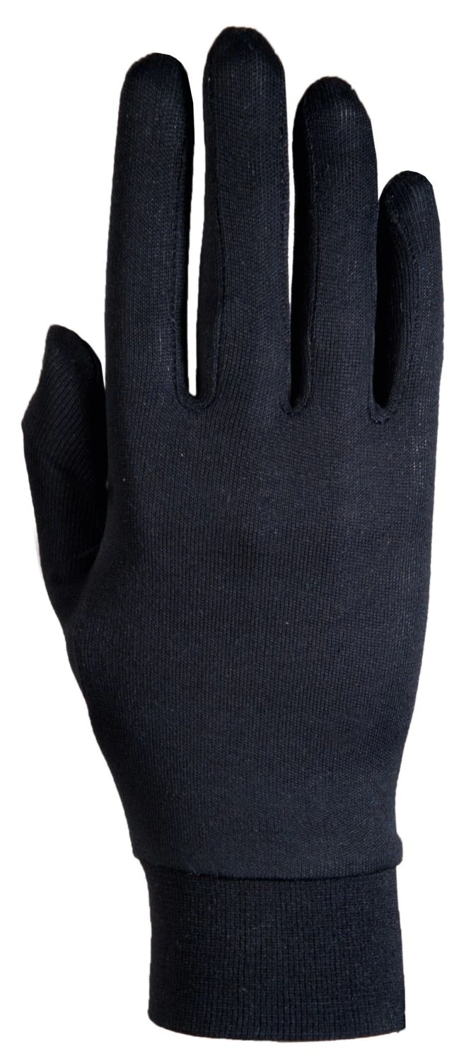 Roeckl Silk Seiden-Unterziehhandschuh - Black 3 Roeckl Silk Seiden-Unterziehhandschuh - Black