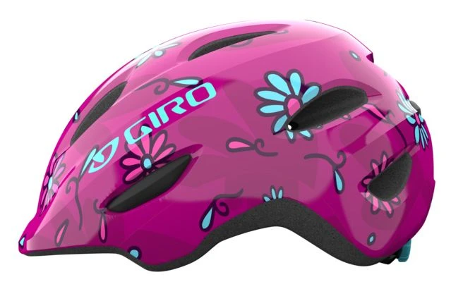 Giro Scamp Kinder Fahrradhelm - Pink Street Sugar Daisies 6 Giro Scamp Kinder Fahrradhelm - Pink Street Sugar Daisies – Bild 4