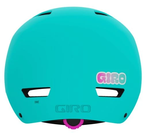 Giro Dime FS Kinder-Skatehelm - Matte Screaming Teal 6 Giro Dime FS Kinder-Skatehelm - Matte Screaming Teal – Bild 4