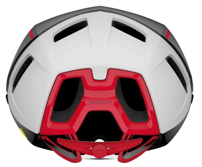 Giro Vanquish Mips Aero-Rennradhelm - Mat Black/white/red 6 Giro Vanquish Mips Aero-Rennradhelm - Mat Black/white/red – Bild 4