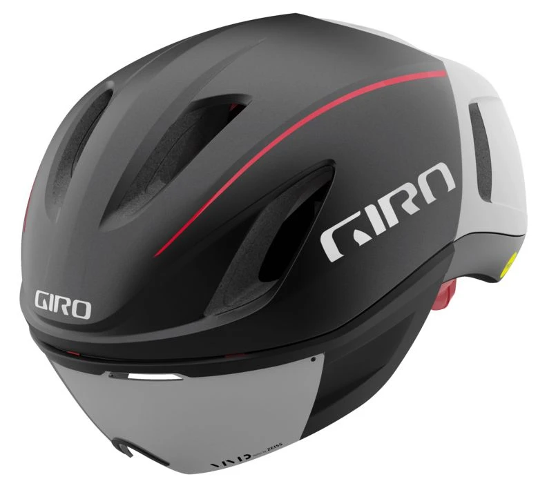 Giro Vanquish Mips Aero-Rennradhelm - Mat Black/white/red 4 Giro Vanquish Mips Aero-Rennradhelm - Mat Black/white/red – Bild 2