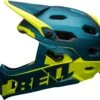 Bell Super DH Spherical MIPS Downhill-Helm - Mat/gloss Blue/hi Viz 2 Bell Super DH Spherical MIPS Downhill-Helm - Mat/gloss Blue/hi Viz -Sportausrüstung 210178049 Bell Super DH Spherical mountain helmet matte gloss blue hi viz left