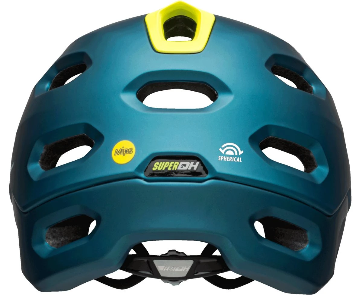 Bell Super DH Spherical MIPS Downhill-Helm - Mat/gloss Blue/hi Viz 5 Bell Super DH Spherical MIPS Downhill-Helm - Mat/gloss Blue/hi Viz – Bild 3