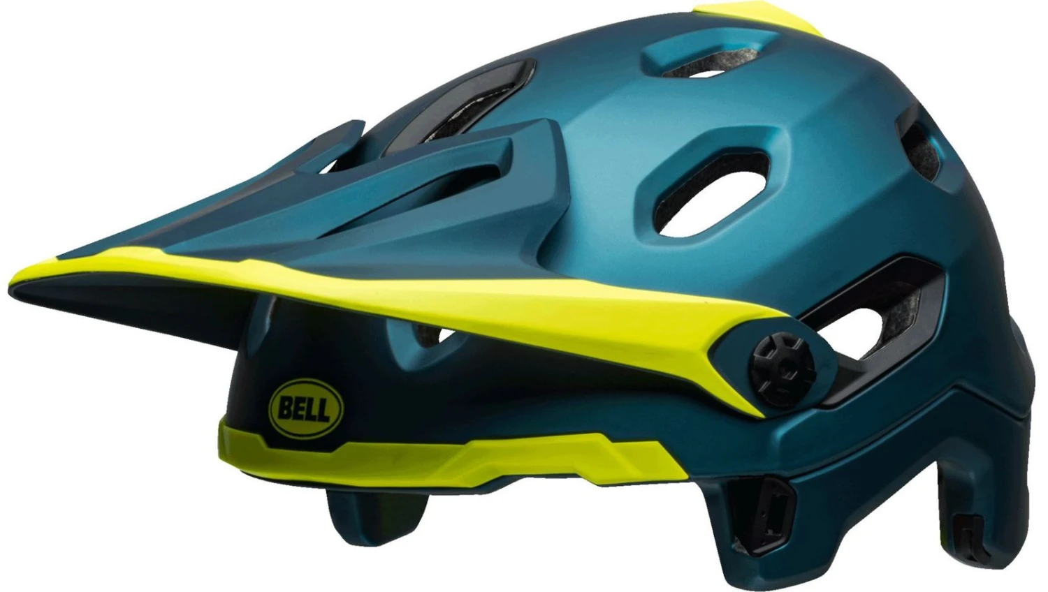 Bell Super DH Spherical MIPS Downhill-Helm - Mat/gloss Blue/hi Viz 7 Bell Super DH Spherical MIPS Downhill-Helm - Mat/gloss Blue/hi Viz – Bild 5