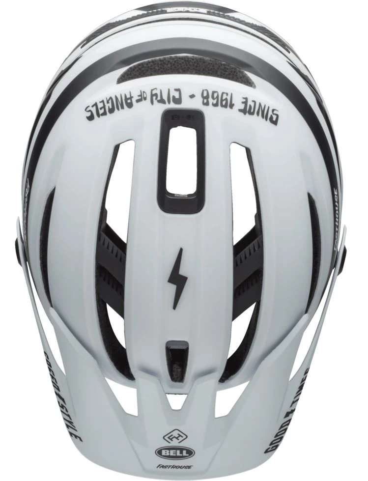 Bell SIXER Mips MTB Fahrradhelm - Mat White Black Fasthouse 8 Bell SIXER Mips MTB Fahrradhelm - Mat White Black Fasthouse – Bild 6