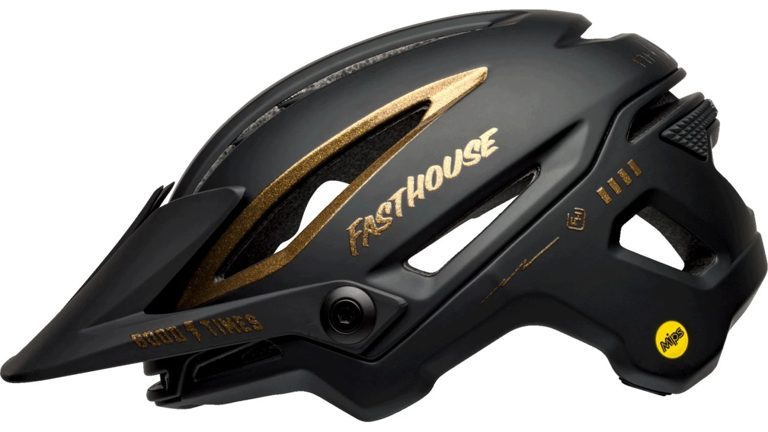 Bell SIXER Mips MTB Fahrradhelm - Matte/gloss Black/gold Fasthouse 3 Bell SIXER Mips MTB Fahrradhelm - Matte/gloss Black/gold Fasthouse