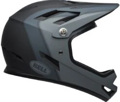 Bell Sanction BMX Downhill-Helm - Presences Mat Black 11 Bell Sanction BMX Downhill-Helm - Presences Mat Black -Sportausrüstung 210203001 Bell SANCTION presences matte black 1