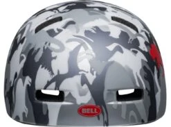 Bell Lil Ripper Kinder Fahrradhelm - Camosaurus 17 Bell Lil Ripper Kinder Fahrradhelm - Camosaurus -Sportausrüstung 210208027 bell lil ripper camosaurus matte gray silver front