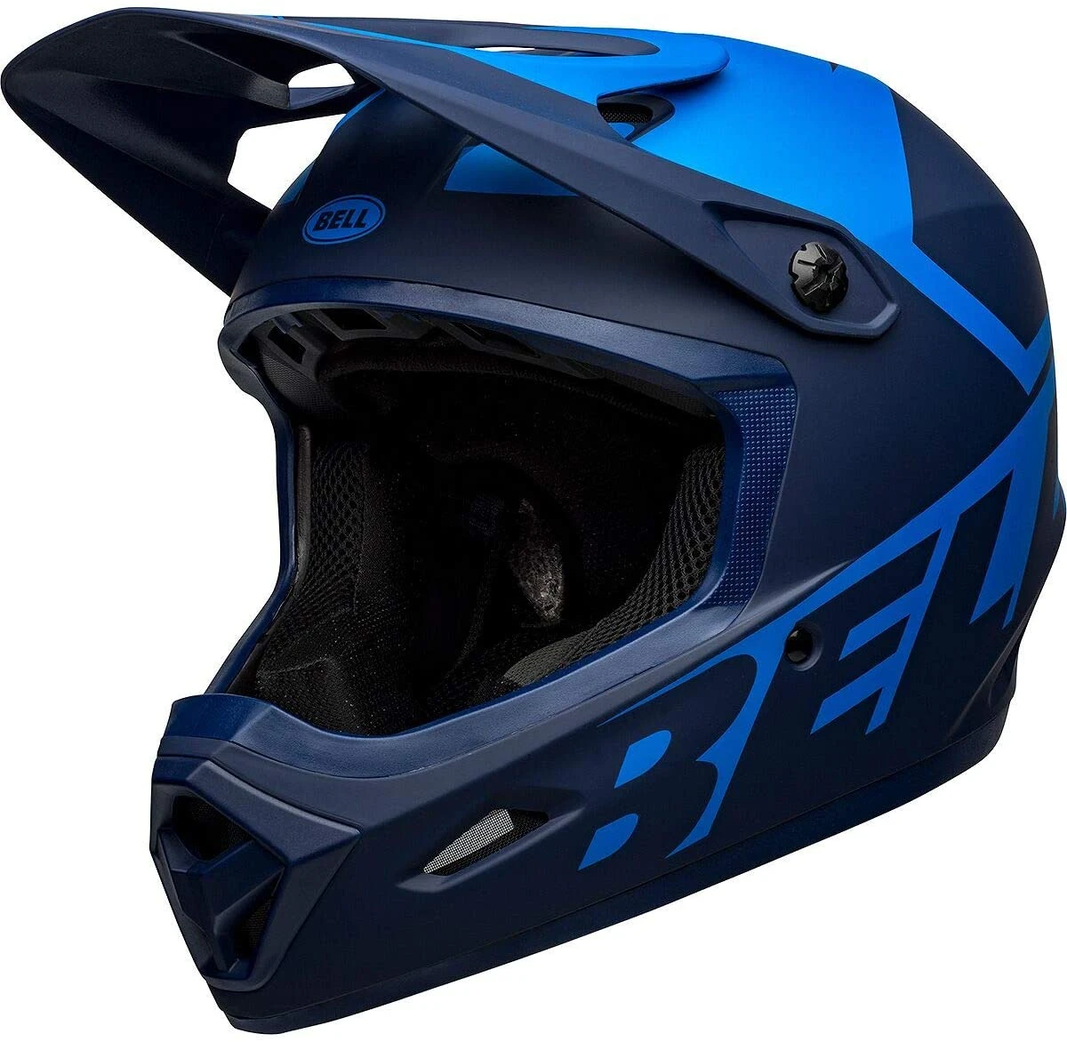 Bell Transfer BMX Downhill-Helm - Mat Blue/dark Blue 4 Bell Transfer BMX Downhill-Helm - Mat Blue/dark Blue – Bild 2