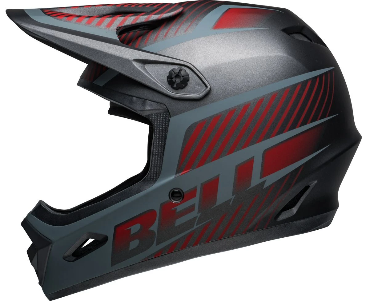 Bell Transfer BMX Downhill-Helm - Mat Charcoal-grey 3 Bell Transfer BMX Downhill-Helm - Mat Charcoal-grey