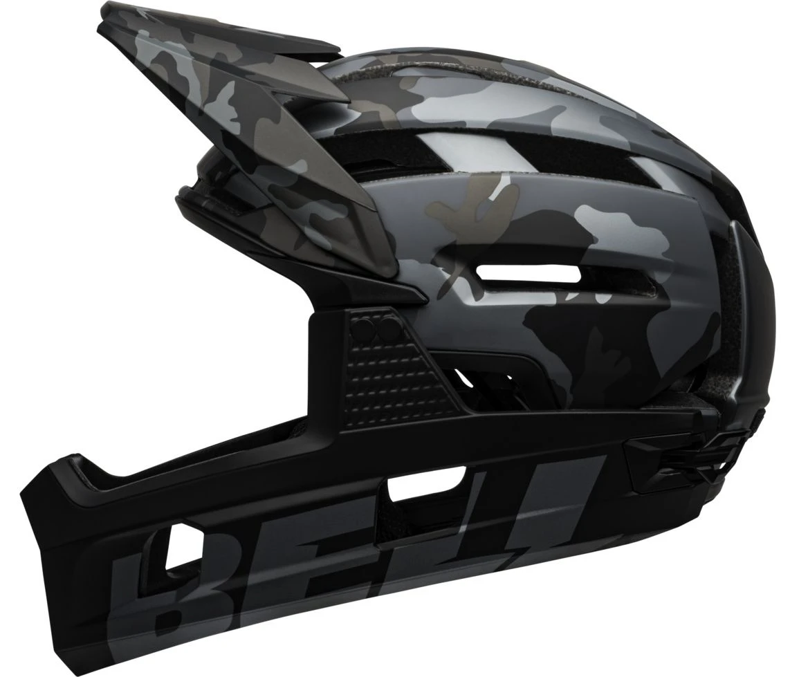 Bell Super Air R Spherical MIPS Downhill/BMX Race Helm- Mat/gloss Black Camo 4 Bell Super Air R Spherical MIPS Downhill/BMX Race Helm- Mat/gloss Black Camo – Bild 2
