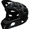 Bell Super Air R Spherical MIPS Downhill/BMX Race Helm- Mat/gloss Black Camo 1 Bell Super Air R Spherical MIPS Downhill/BMX Race Helm- Mat/gloss Black Camo -Sportausrüstung 210218004 bell super air r flex mips mountain helmet matte gloss black camo main