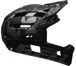 Bell Super Air R Spherical MIPS Downhill/BMX Race Helm- Mat/gloss Black Camo 11 Bell Super Air R Spherical MIPS Downhill/BMX Race Helm- Mat/gloss Black Camo -Sportausrüstung 210218004 bell super air r flex mips mountain helmet matte gloss black camo right