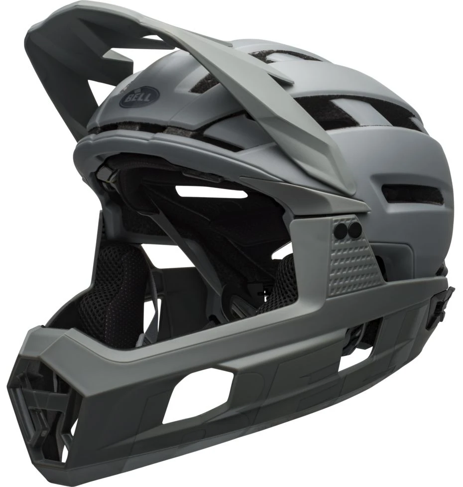 Bell Super Air R Spherical MIPS Downhill/BMX Race Helm- Mat/gloss Gray 3 Bell Super Air R Spherical MIPS Downhill/BMX Race Helm- Mat/gloss Gray