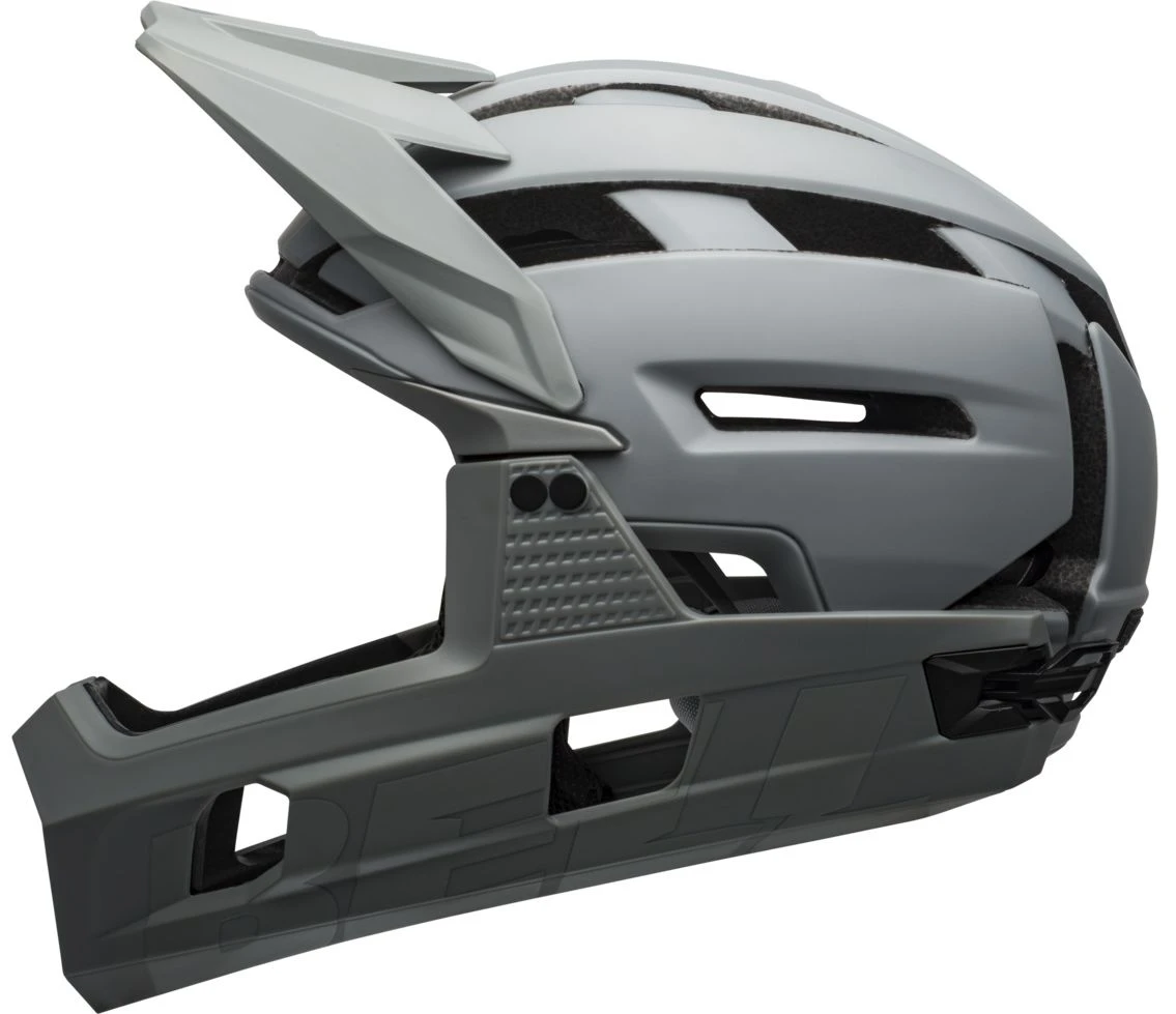 Bell Super Air R Spherical MIPS Downhill/BMX Race Helm- Mat/gloss Gray 4 Bell Super Air R Spherical MIPS Downhill/BMX Race Helm- Mat/gloss Gray – Bild 2