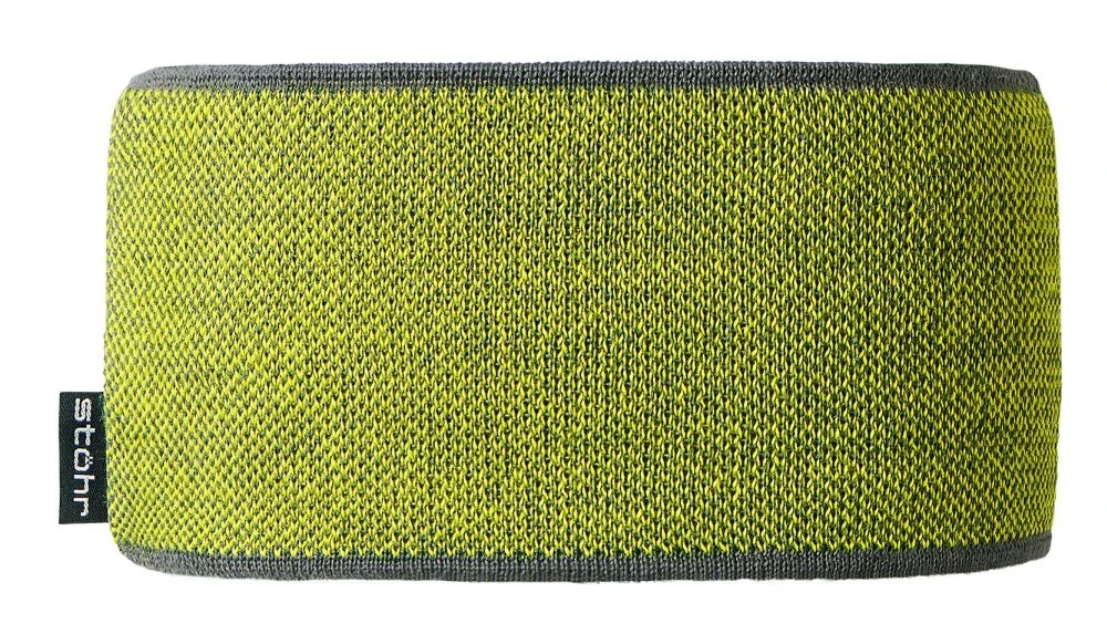 Stöhr Stirnband/Kopfband "Pia" - Grau-lemon 3 Stöhr Stirnband/Kopfband "Pia" - Grau-lemon