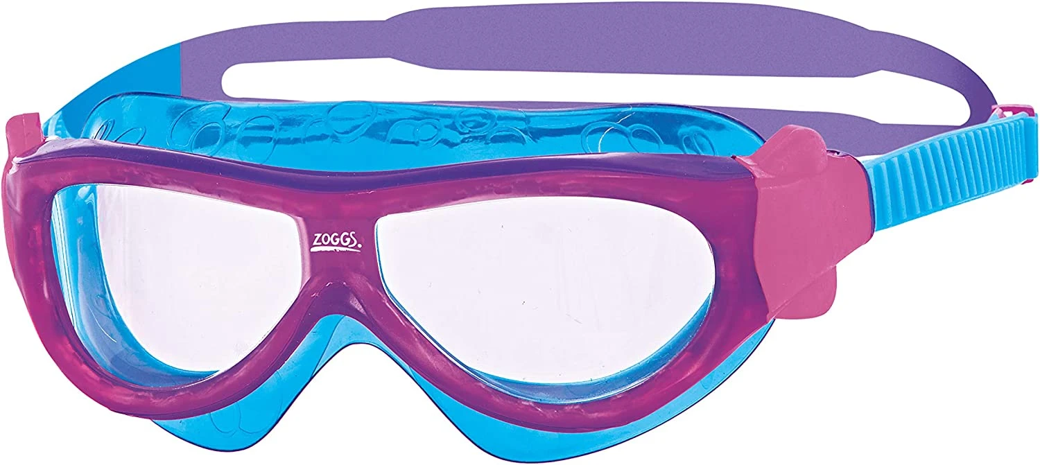 ZOGGS Phantom Kids Mask Schwimmbrille - Purple.Blue / Clear 3 ZOGGS Phantom Kids Mask Schwimmbrille - Purple.Blue / Clear