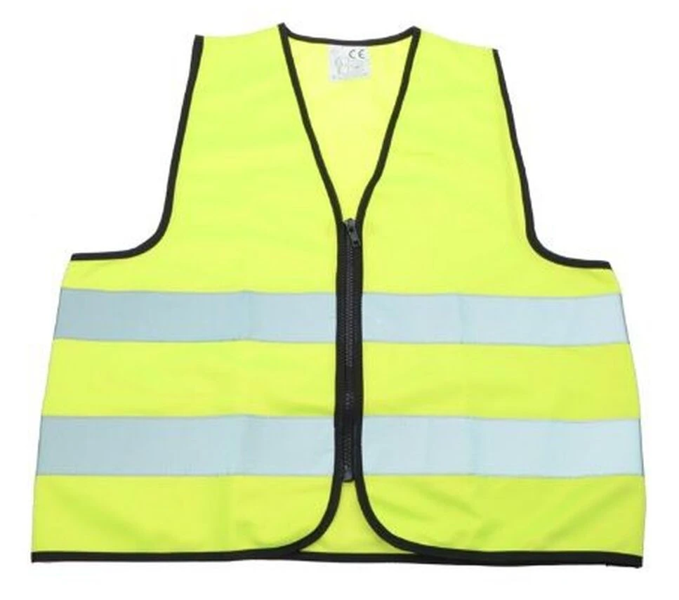 Filmer Kinder-Warnweste Mit Reißverschluss-Neon Gelb/Größe M 3 Filmer Kinder-Warnweste Mit Reißverschluss-Neon Gelb/Größe M