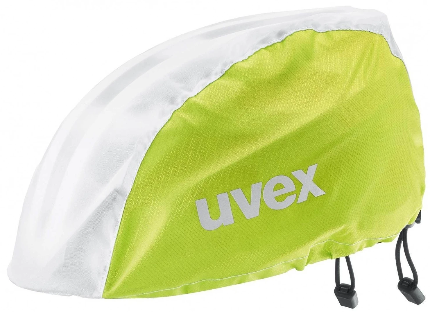 Uvex Rain Cap Bike Helm-Regenschutz-lime/white 3 Uvex Rain Cap Bike Helm-Regenschutz-lime/white