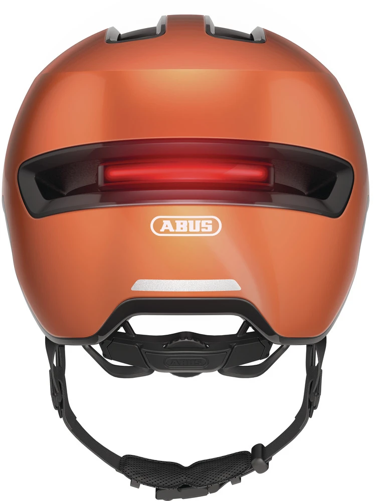 ABUS HUD-Y City- Fahrradhelm - Goldfish Orange 5 ABUS HUD-Y City- Fahrradhelm - Goldfish Orange – Bild 3