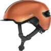 ABUS HUD-Y City- Fahrradhelm - Goldfish Orange 2 ABUS HUD-Y City- Fahrradhelm - Goldfish Orange -Sportausrüstung 91990 HUD Y GOLDFISH ORANGE SIDE CMYK 3