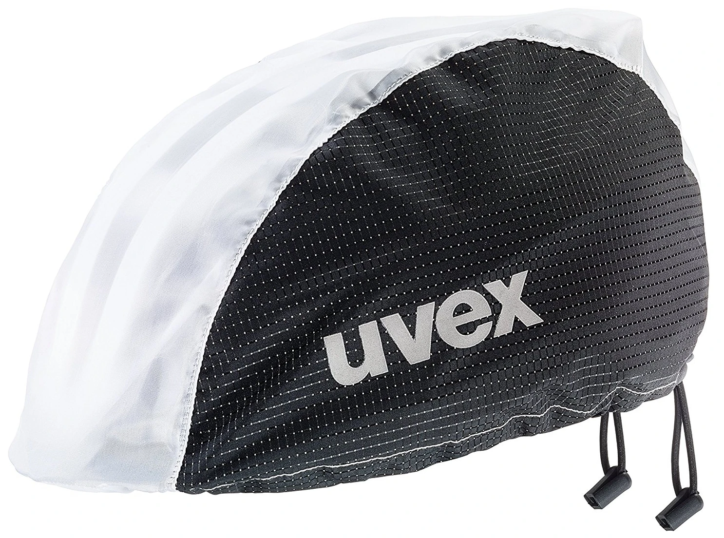 Uvex Rain Cap Bike Helm-Regenschutz-black/white 3 Uvex Rain Cap Bike Helm-Regenschutz-black/white