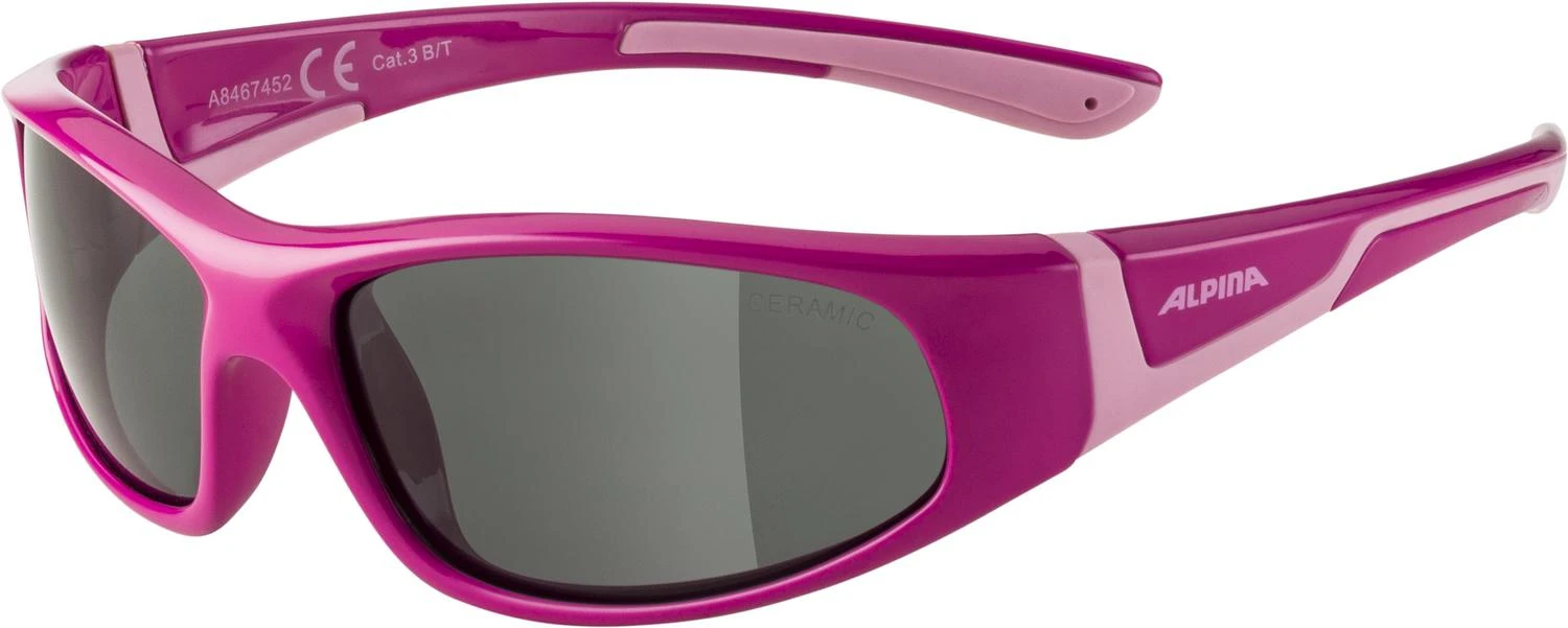 Alpina Flexxy Junior Kindersonnenbrille - Pink-rose Gloss 4 Alpina Flexxy Junior Kindersonnenbrille - Pink-rose Gloss – Bild 2