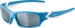 Alpina Flexxy Teen Kindersonnenbrille - Cyan-white Matt