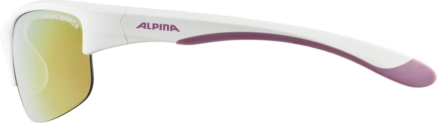 Alpina Flexxy Youth HR Sonnenbrille - White Purple Matt 4 Alpina Flexxy Youth HR Sonnenbrille - White Purple Matt – Bild 2