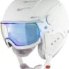 Alpina Jump 2.0 VM Visier Skihelm - White-white Mat 2 Alpina Jump 2.0 VM Visier Skihelm - White-white Mat -Sportausrüstung A9210 X 12 Main