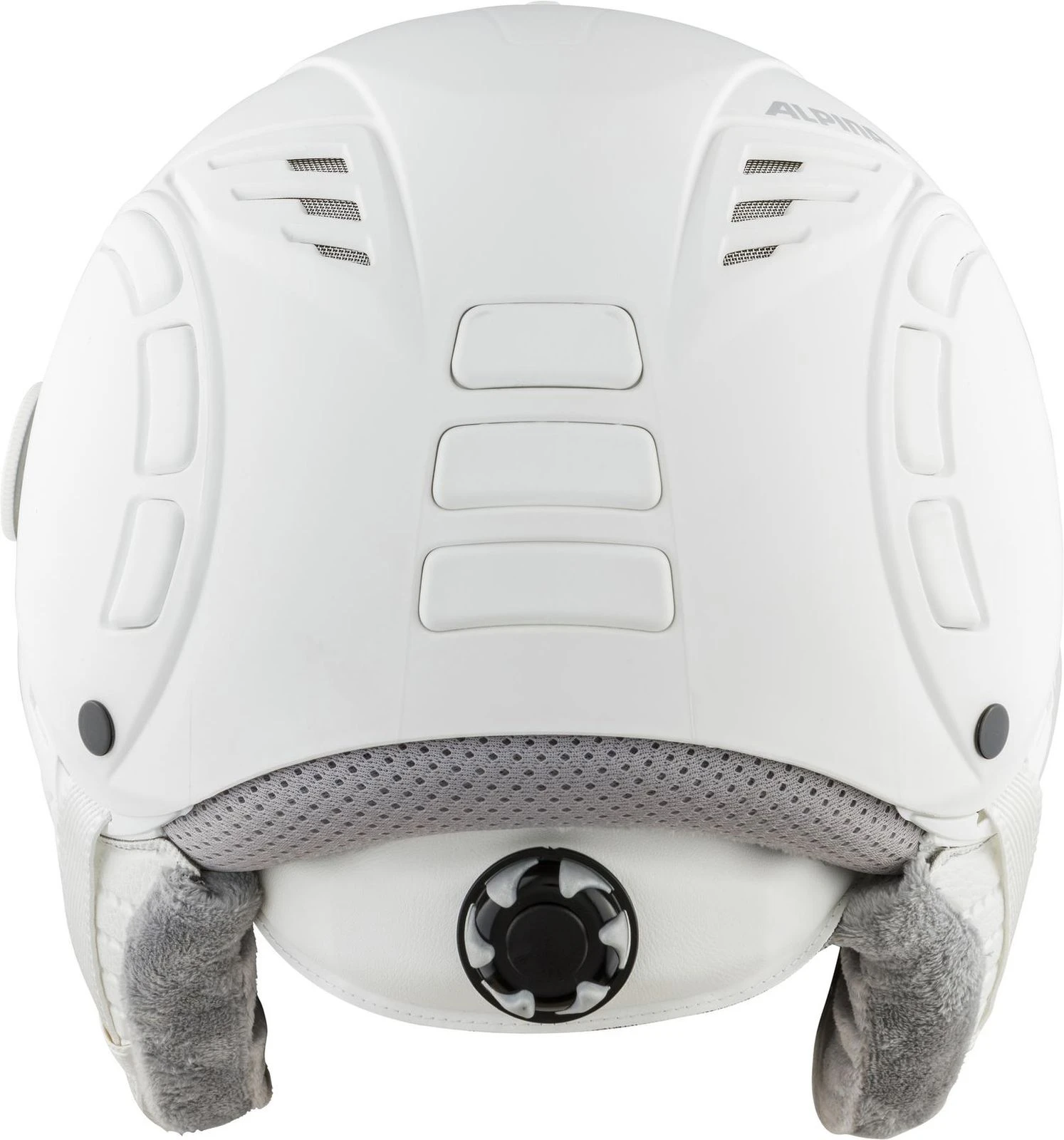 Alpina Jump 2.0 VM Visier Skihelm - White-white Mat 4 Alpina Jump 2.0 VM Visier Skihelm - White-white Mat – Bild 2