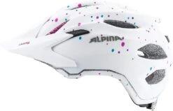 Alpina Carapax Jr. Fahrradhelm - White Polke Dots 9 Alpina Carapax Jr. Fahrradhelm - White Polke Dots -Sportausrüstung A9702111 Alpina Carapax Junior white polka 2