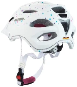 Alpina Carapax Jr. Fahrradhelm - White Polke Dots 11 Alpina Carapax Jr. Fahrradhelm - White Polke Dots -Sportausrüstung A9702111 Alpina Carapax Junior white polka 4