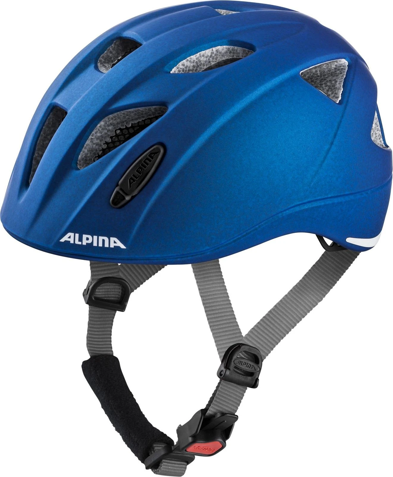 Alpina Ximo Kinder Fahrradhelm - Blue Mat 3 Alpina Ximo Kinder Fahrradhelm - Blue Mat