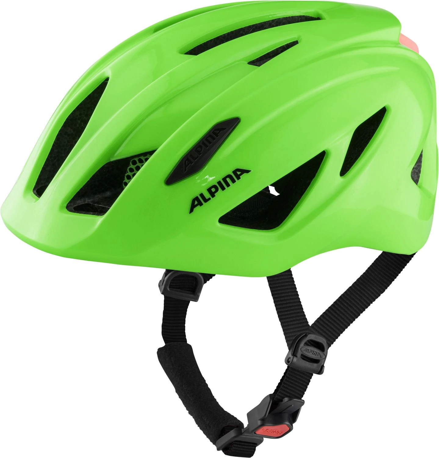 Alpina Pico Flash Kinder Fahrradhelm - Neon Green-gloss (glänzend) 3 Alpina Pico Flash Kinder Fahrradhelm - Neon Green-gloss (glänzend)