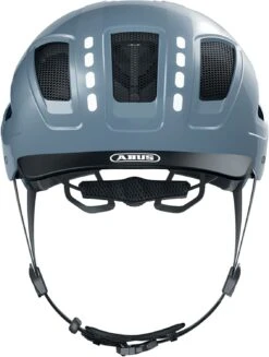 Sportausrüstung -Sportausrüstung ABUS Hyban 2 0 Led Fahrradhelm signal glacier shiny 2