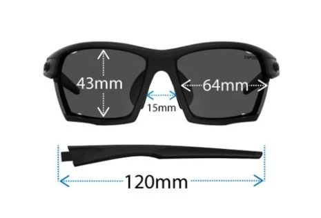 TIFOSI KILO Sportbrille-Blackout-Smoke 9 TIFOSI KILO Sportbrille-Blackout-Smoke – Bild 7