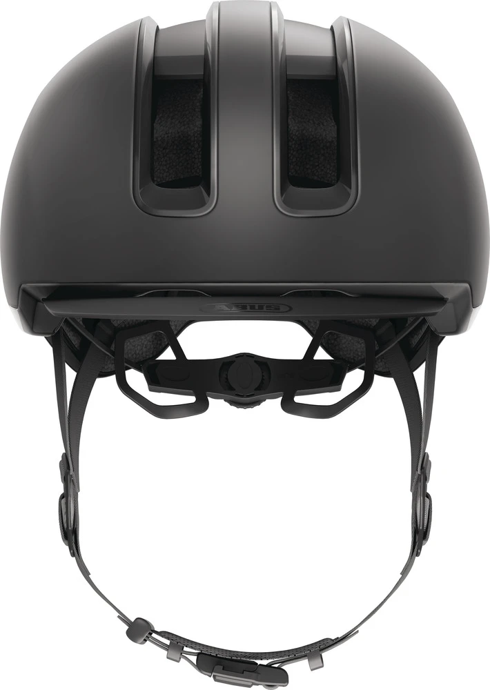 ABUS HUD-Y City- Fahrradhelm - Velvet Black 4 ABUS HUD-Y City- Fahrradhelm - Velvet Black – Bild 2