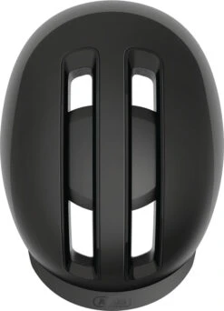 ABUS HUD-Y City- Fahrradhelm - Velvet Black 11 ABUS HUD-Y City- Fahrradhelm - Velvet Black -Sportausrüstung Abus Hud y city stadt fahrradhelm ebike helm flower velvet black 4