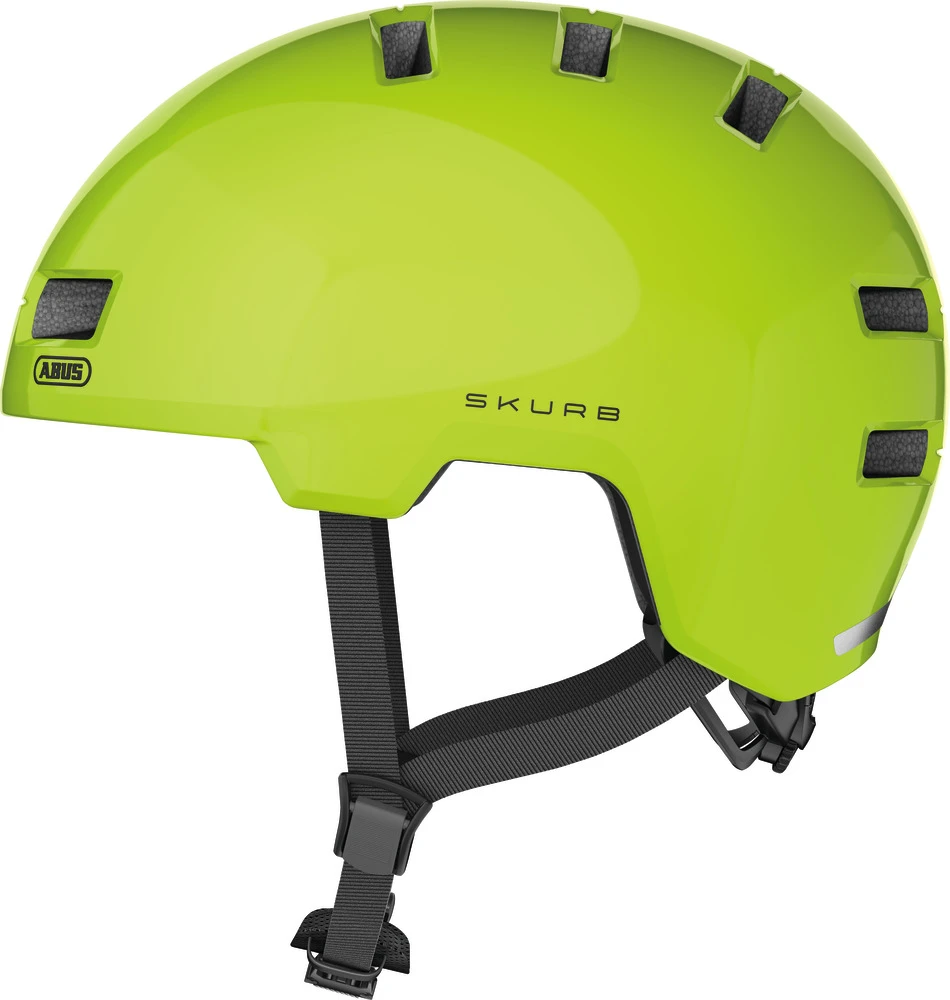 ABUS Skurb Fahrradhelm Skatehelm-signal Yellow 3 ABUS Skurb Fahrradhelm Skatehelm-signal Yellow