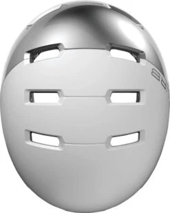 ABUS Skurb ACE Fahrradhelm Skatehelm-silver White 8 ABUS Skurb ACE Fahrradhelm Skatehelm-silver White -Sportausrüstung Abus Skurb Fahrradhelm Skaterhelm silver white 3