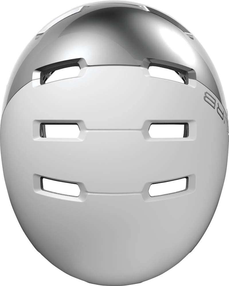 ABUS Skurb ACE Fahrradhelm Skatehelm-silver White 5 ABUS Skurb ACE Fahrradhelm Skatehelm-silver White – Bild 3