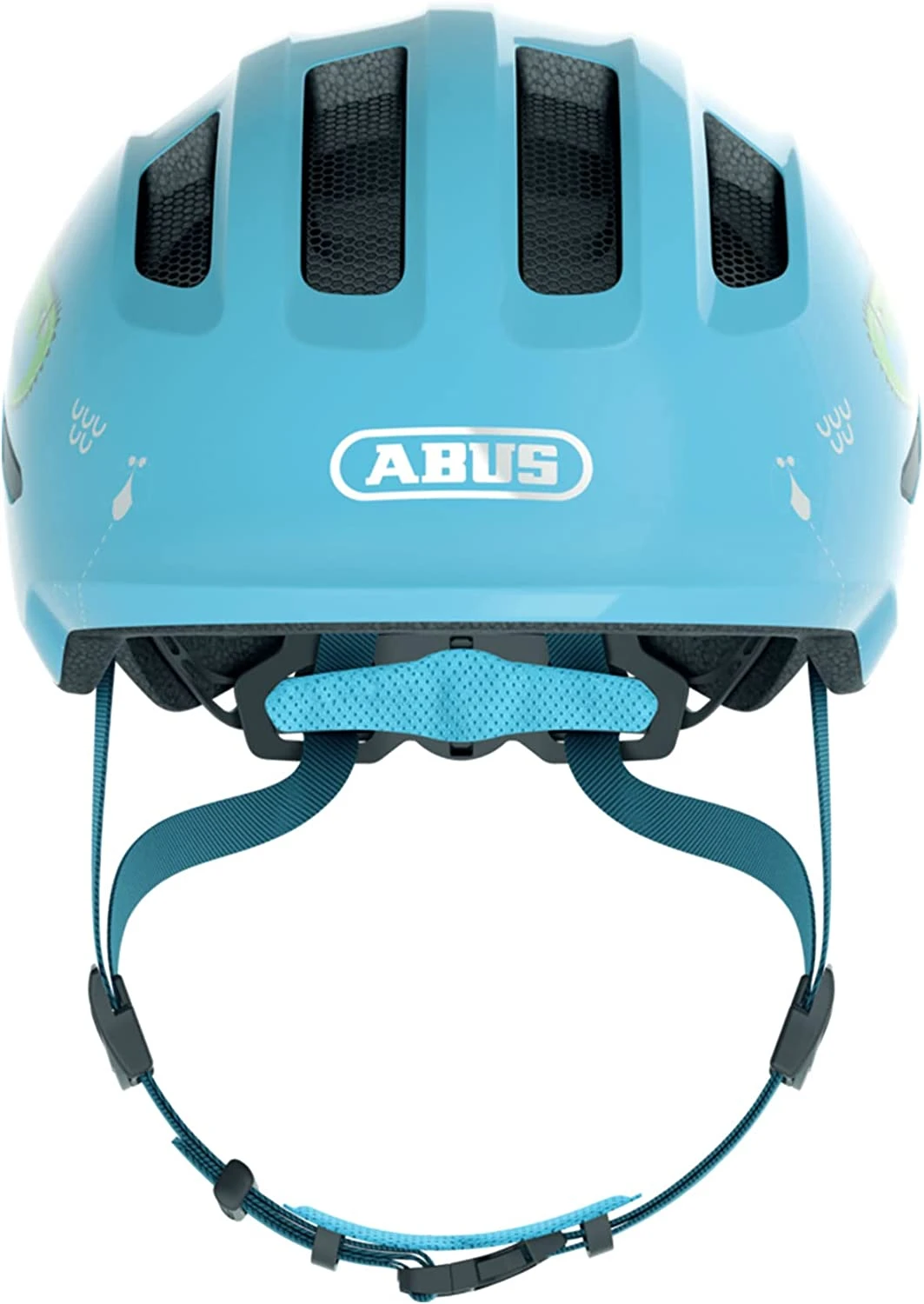 ABUS Smiley 3.0 Kinder-Fahrradhelm - Blue Croco Shiny 4 ABUS Smiley 3.0 Kinder-Fahrradhelm - Blue Croco Shiny – Bild 2